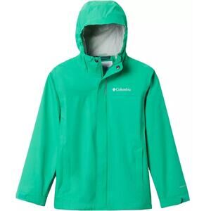 Columbia Boys Dark Lime Watertight Rain Jacket Size L